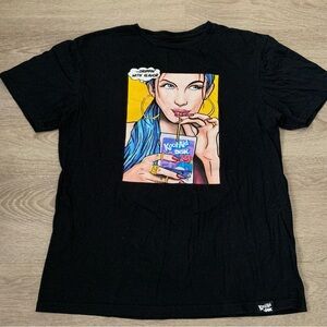 Kool Aid & DGK Graphic Black T-Shirt Size M